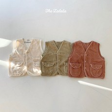 더라라라 BEN조끼 아동 봄 유아 간절기 조끼 남매룩