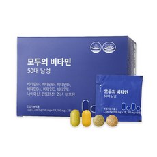 경남제약 모두의 비타민 50대 남성 30p, 1개, 51g