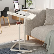 Frokom 높이조절 각도조절 소파 침대 사이드테이블 노트북책상, 일반형, 블랙