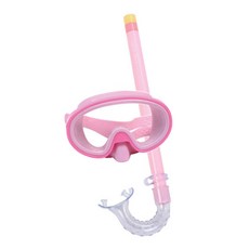 스노쿨링안경핑크