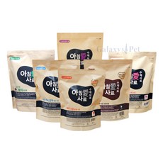 (간식+샘플사료증정) 먹을수록 건강해지는 아침애사료 1kg 가수분해사료, 다이어트 1kg, 1개