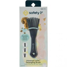 Safety 1st Universal Locks 엉킨 머리용 전용 빗, Blue, 1개