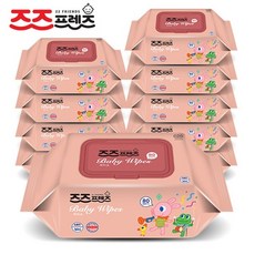 기타 즈즈프렌즈 파티쇼 프리미엄 캡형 물티슈 10개입(80매), 상세페이지참조
