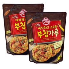 오뚜기 바삭하고 고소한 부침가루 1kg 2개