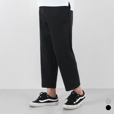 벤티브 남자 9부 네오 와이드 네오프렌 트레이닝복 밴딩 팬츠