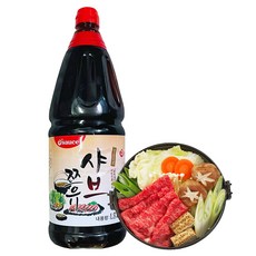 [제이케이푸드] 선도식품 샤브쯔유 육수 1.8L 간장, 1개