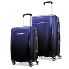 Samsonite 윈필드 3 DLX 하드사이드 익스팬데이블 스피너 캐리어 실버 캐리 온 20인치 - 샘소나이트20인치