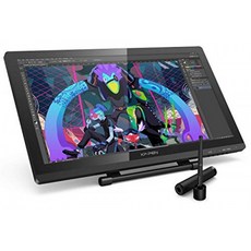 XP-PEN Artist 22 Pro 그래픽 태블릿 21.5 인치 HD IPS 펜 디스플레이는 Windows 및 Mac 용 4k 화면 연결 지원, 단일상품, 단일상품