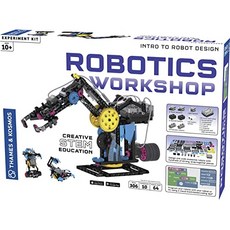 Thames Cosmos Robot Workshop Model Building Science Experiment Kit Build Program 10 Robot with Ultrasonic Sensor to Apps for iOS Android Apps, 본상품