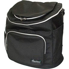  일본직발송 4. 펫프로 HappyDays 반려동물용 배낭 캐리 검정 B07PTR22VN, One Size_흑, 흑 