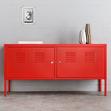 마켓뷰티 MKB 캐비넷 가로 2칸 TV스탠드 1180600, 매트레드