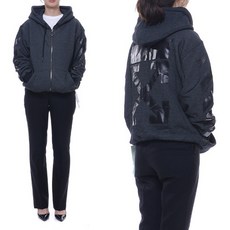 오프화이트후드집업