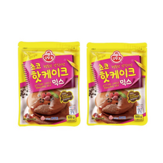 오뚜기 쵸코 핫케이크 믹스, 500g, 4개