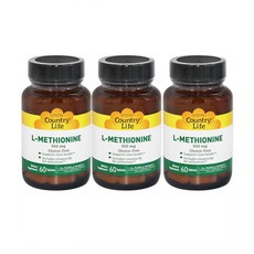 Contry Life 컨트리라이프 엘 메티오닌 메치오닌 Methionine 500mg 60정 3개