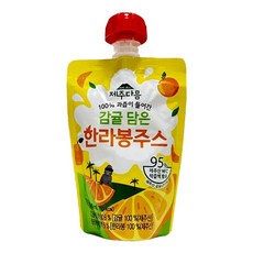 어니스틴 감귤 담은 한라봉 주스 착즙 주스 제주산 NFC주스 감귤 주스 어린이주스 학교간식 어린이집 간식 교회간식, 10개, 100ml