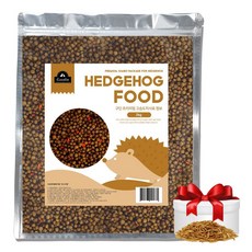 구딘 프리미엄 헤지호그 고슴도치사료 대용량 점보 2Kg+건조밀웜 30g, 1개, 2kg