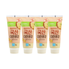 풀무원 다진생강 80g (튜브형), 4개