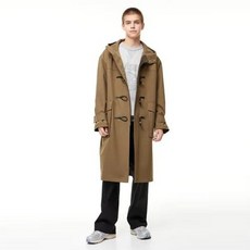 STUDIO TOMBOY 22FW)라미네이팅 후드 더플코트 / 9152311841 190290