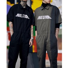 남성반팔점프슈트