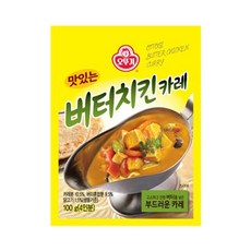 오뚜기 맛있는 버터치킨 카레, 1개, 1kg