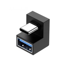Coms USB 3.1 Type A to C OTG 젠더 C타입 A타입 10Gbps 고속전송 180도 꺾임, 1개