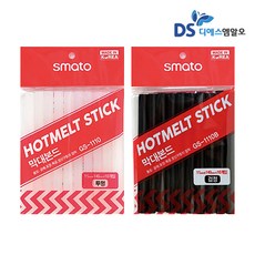 스마토 막대본드 GS-1110 GS-1110B 백색 흑색 1봉, GS-1110 10pcs/백색 1봉, 1개
