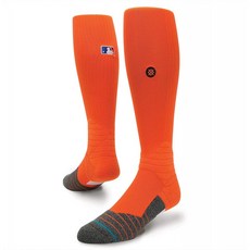 [자세] MLB 공인 야구 양말 DIAMOND PRO OTC M759C16DIA 남성 ORANGE 일본 L 25.5-29cm- (일본 사이즈 M