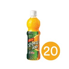 자연은 고칼슘 오렌지, 500ml, 20개