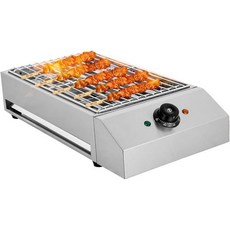 2600W 전기 바비큐 그릴 상업용 및 가정용 조리대 스테인리스 스틸 무연 휴대용 조리 오븐