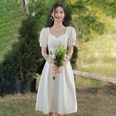 브이넥웨딩드레스