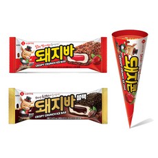 돼지바 돼지콘 돼지바 블랙 3종 30개세트 아이스크림배달 초코 딸기 아이스크림, 돼지바 블랙 40개, 40개, 70ml