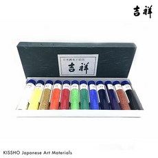 기타 길상 분채 물감 12색세트