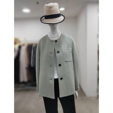 SI 울 캐시미어 노카라 하프 코트 SHH1126190KHM 백화점 아울렛 (3333502)