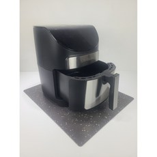 오븐받침 에어프라이어 깔개 주방상판보호 다크초콜릿 독일모티프매트, 다크초콜릿 도트, 1개