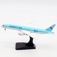jc wings 대한항공 1 400 50주년 b787-9 hl8081 항공기 다이캐스트 모형비행기