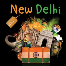 (영문도서) New Delhi Hardcover, Booklife Publishing, English, 9781786370518