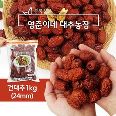 보은대추 보은 황토 건대추 1kg (24mm) 산지직송