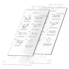 고부기 갤럭시 이지툴 리필용 PMMA 하이브리드 강화 액정보호필름 2매