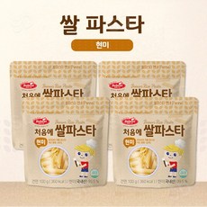 베베스트 처음에 쌀파스타 100g x 4봉지, 4개