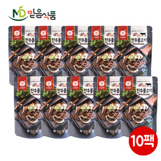 믿음식품선물세트 4호_발효숙성 한우불고기 200gX10팩(홈쇼핑 완판상품), 10개