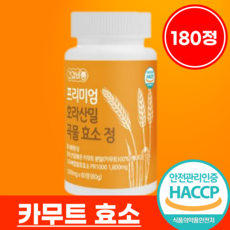 카무트 효소 식약청인증 카무트 효소분말 카무트 효소추천 카뮤트 가루 호라산밀 100% 캐나다산 카무트 1000mg x