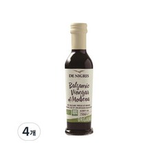 데니그리스 De Nigris 유기농 와인식초, 4개, 250ml