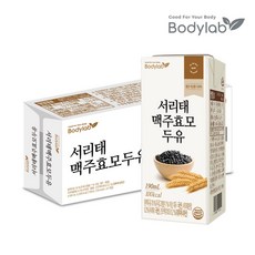 바디랩 서리태 맥주효모두유 190ml 24팩 x 1박스(총 24팩)(소비기한 24년 6월 28일까지), 24개