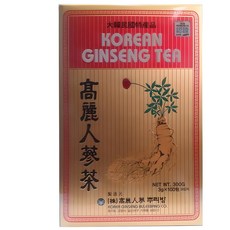 高麗人蔘茶沖泡粉, 3g, 100包, 1盒
