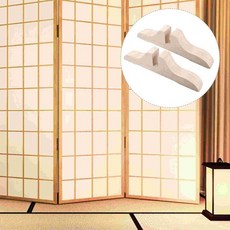 제품 가정용 나무파티션 드레싱 스크린 룸 유용한 개인 정보 홀더 나무 스탠드 파티션 접이식, White