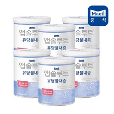 앱솔루트 유당불내증 1캔, 6캔, 400g