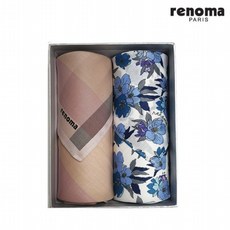 레노마남녀손수건2매세트
