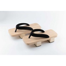 나막신 코스프레 슬리퍼 키높이 일본 신발 게다 원목 쪼리