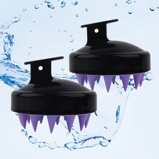 코스모999 1+1 두피건강 고급형 딥클렌징 샴푸 브러쉬, 1세트