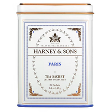 Harney & Sons 파리 홍차 20 티백, 40g, 2개, 20개입